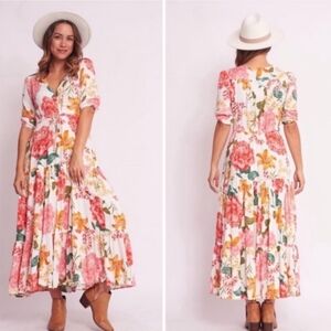 Anthropologie Abel the Label floral dress